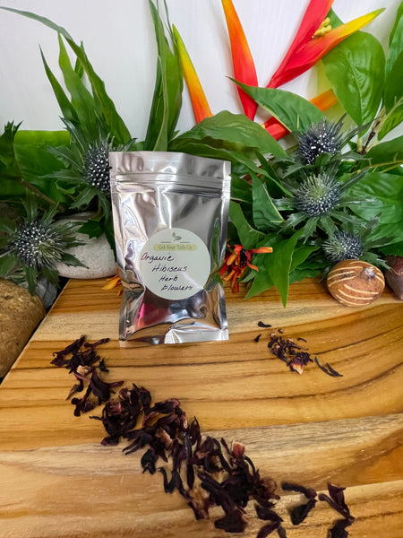 Organic Hibiscus Herb Flower, Organic Loose Leaf Tea