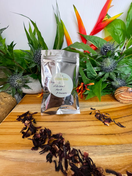 Organic Hibiscus Herb Flower, Organic Loose Leaf Tea