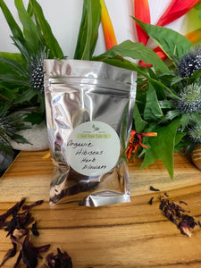 Organic Hibiscus Herb Flower, Organic Loose Leaf Tea