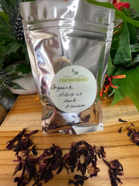Organic Hibiscus Herb Flower, Organic Loose Leaf Tea