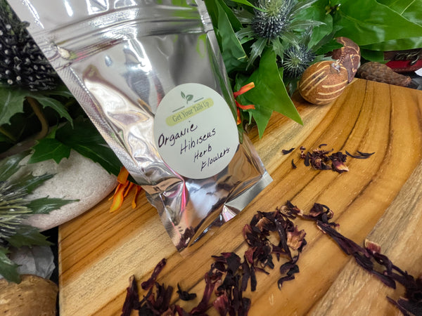 Organic Hibiscus Herb Flower, Organic Loose Leaf Tea
