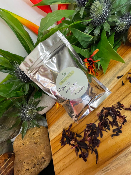 Organic Hibiscus Herb Flower, Organic Loose Leaf Tea