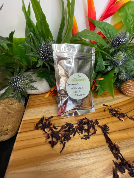 Organic Hibiscus Herb Flower, Organic Loose Leaf Tea