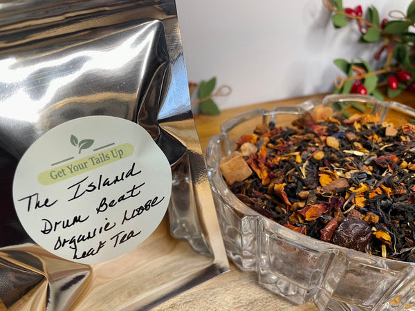 The Island Drum Beat, Organic Loose Leaf Tea House Specialties .