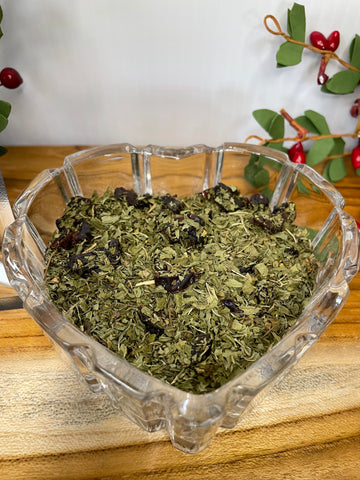 Spearmint & Cherries, Organic Loose Leaf Tea House Specialties .