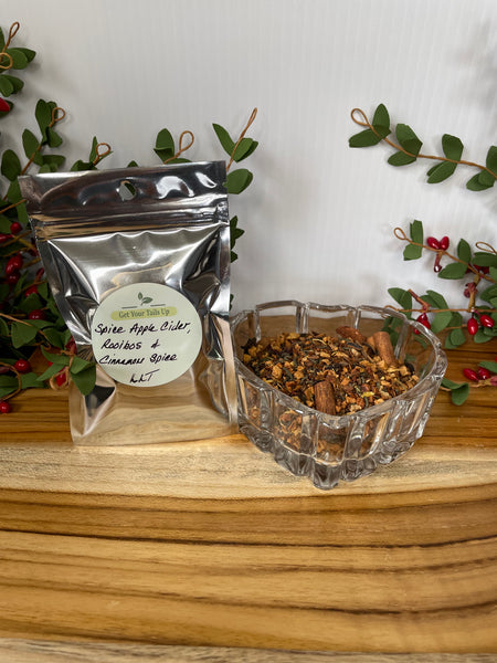 Spice Apple Cider, Rooibos & Cinnamon Spice, Organic Loose Leaf Tea House Specialties .