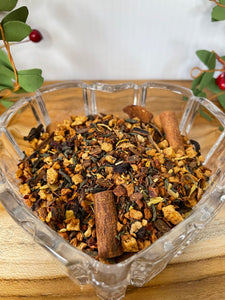 Spice Apple Cider, Rooibos & Cinnamon Spice, Organic Loose Leaf Tea House Specialties .