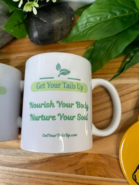 Nourish Your Body, Nurture Your Soul, Double Sided 11oz  Mug