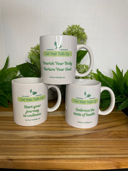 Nourish Your Body, Nurture Your Soul, Double Sided 11oz  Mug