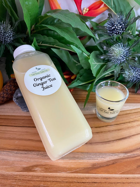 Organic Ginger Tea Juice  “Ginger only”