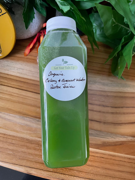 Organic Celery & Coconut  Water Detox Juice