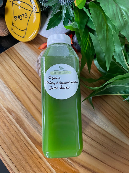 Organic Celery & Coconut  Water Detox Juice