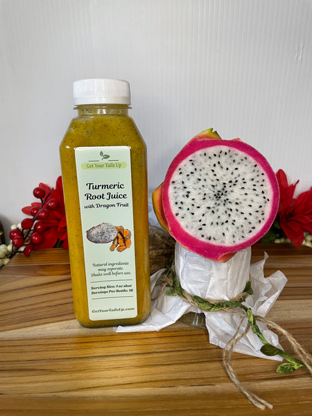 Turmeric Root Juice With Dragon Fruit 16oz