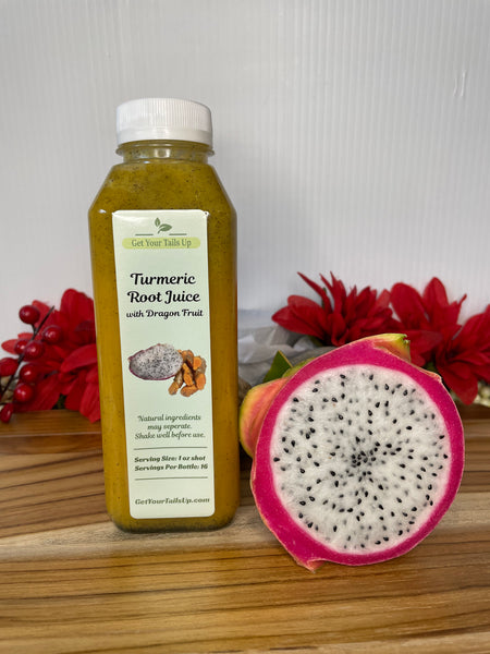 Turmeric Root Juice With Dragon Fruit 16oz