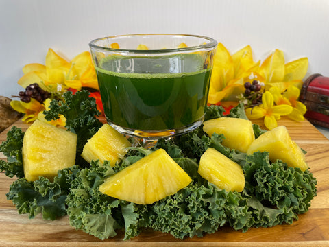Organic Kale Juice w/Pineapple