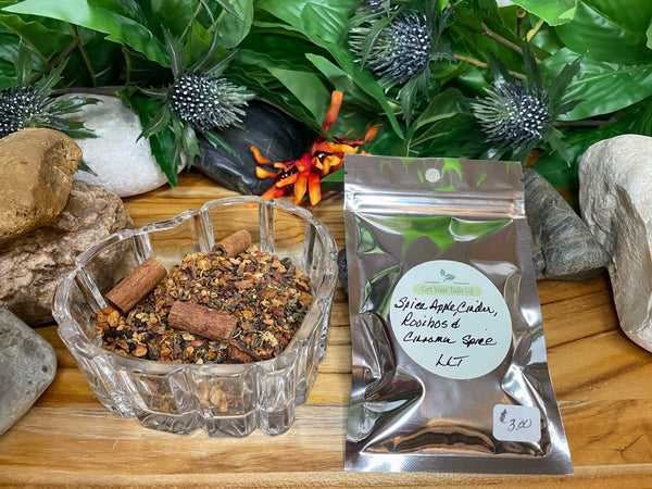 Spice Apple Cider, Rooibos & Cinnamon Spice, Organic Loose Leaf Tea House Specialties .