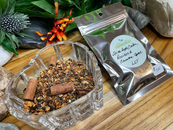 Spice Apple Cider, Rooibos & Cinnamon Spice, Organic Loose Leaf Tea House Specialties .