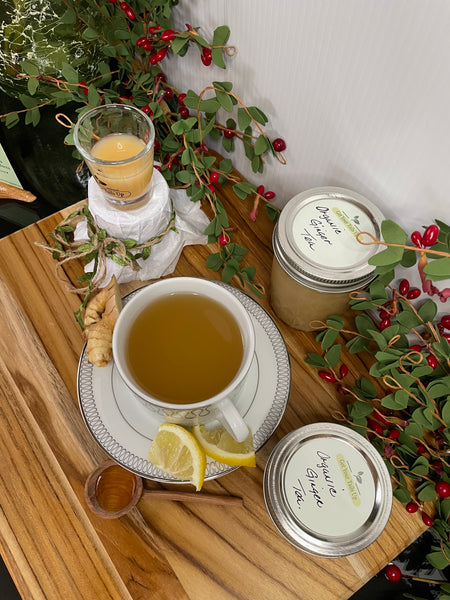 Organic Ginger Tea Juice  “Ginger only”