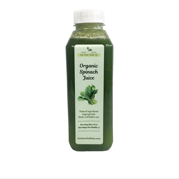 Organic Spinach Juice, w/Mango