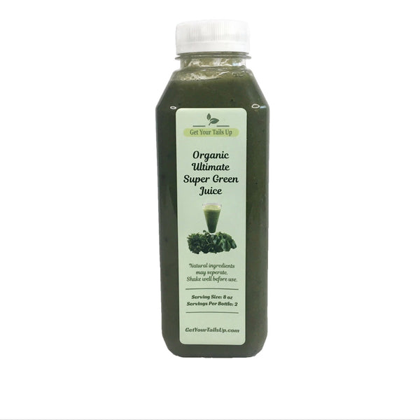 Organic Ultimate Super Green Juice, Healthy Eyes