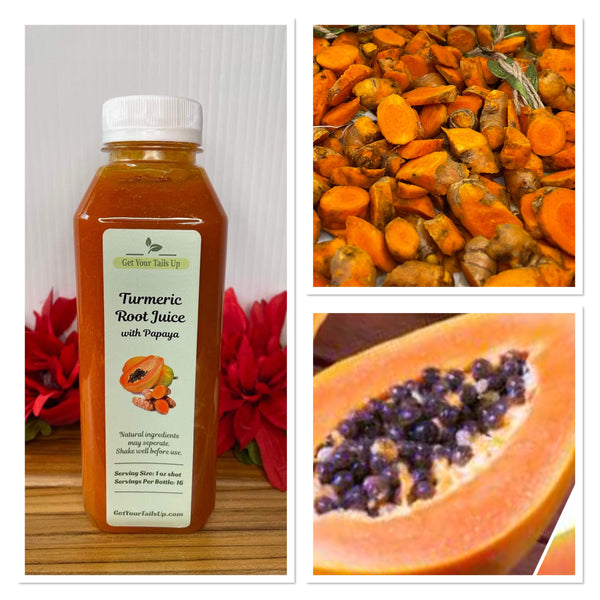 Turmeric Root Juice With Papaya 16oz