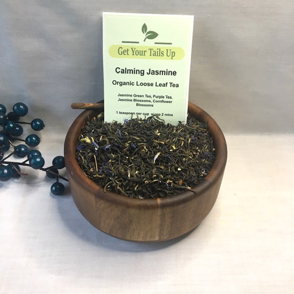 Calming Jasmine, Organic Loose Leaf Tea