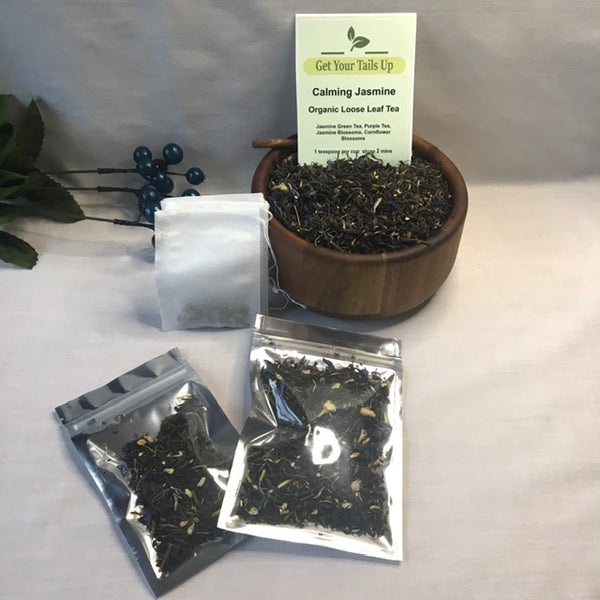 Calming Jasmine, Organic Loose Leaf Tea