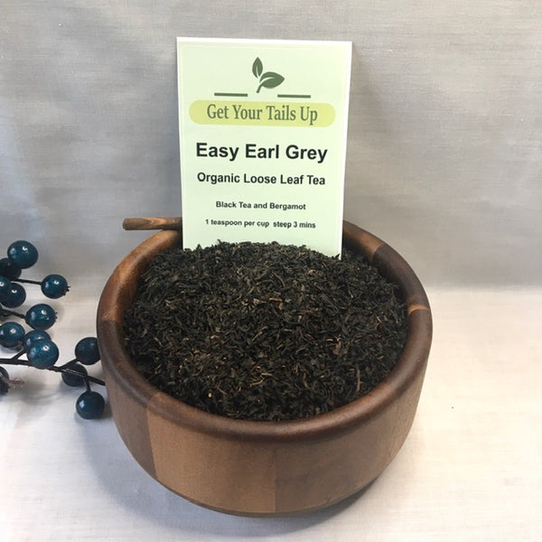 Easy Earl Grey, Organic Loose Leaf Tea