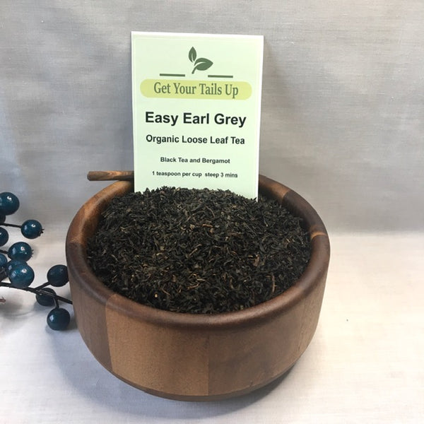 Easy Earl Grey, Organic Loose Leaf Tea