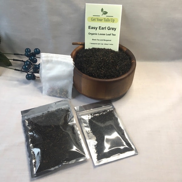 Easy Earl Grey, Organic Loose Leaf Tea