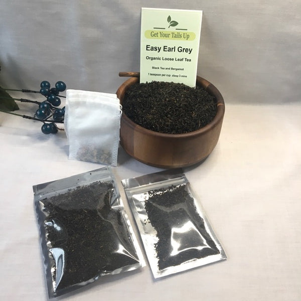 Easy Earl Grey, Organic Loose Leaf Tea