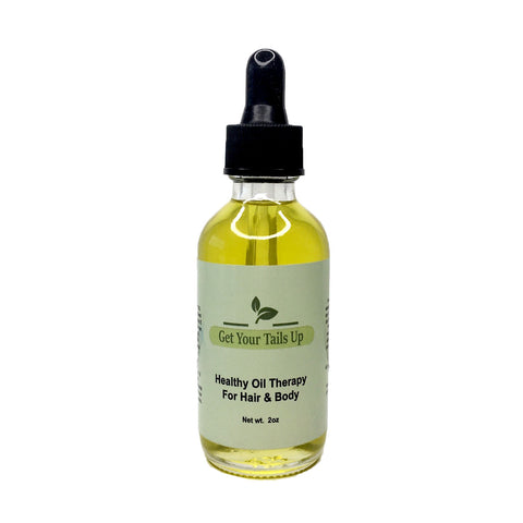 Healthy Oil Therapy For Hair & Body 2oz - Get Your Tails Up
