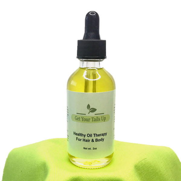 Healthy Oil Therapy For Hair & Body 2oz - Get Your Tails Up