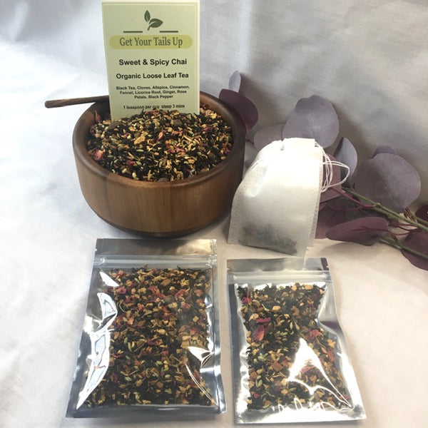 Sweet & Spicy Chai, Organic Loose Leaf Tea