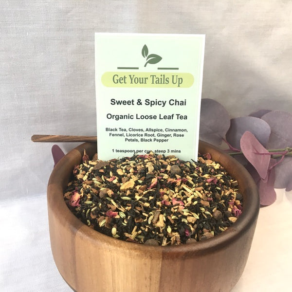 Sweet & Spicy Chai, Organic Loose Leaf Tea