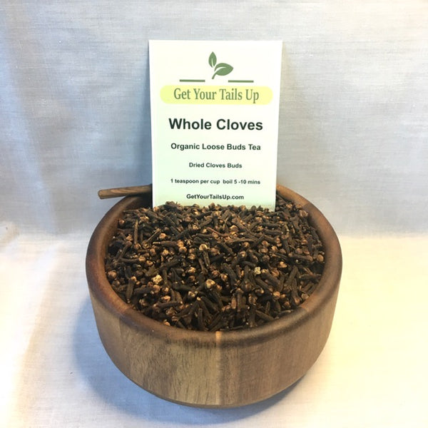 Whole Cloves, Organic Loose Buds Tea