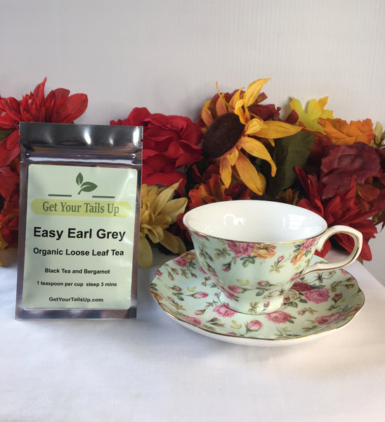 Easy Earl Grey, Organic Loose Leaf Tea