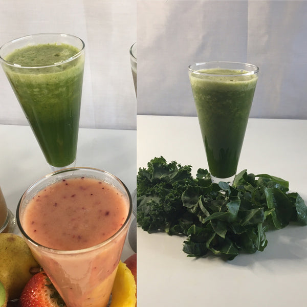 Organic Ultimate Super Green Juice w/Seasonal Fruits