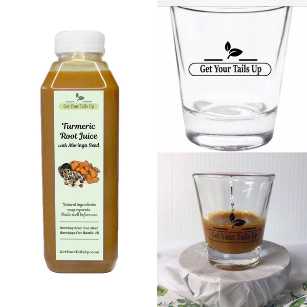 Turmeric Root Juice With Moringa 16oz