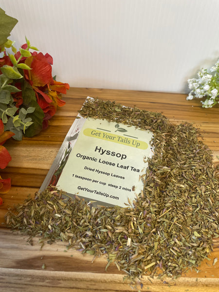Hyssop, Organic Loose Leaf Tea