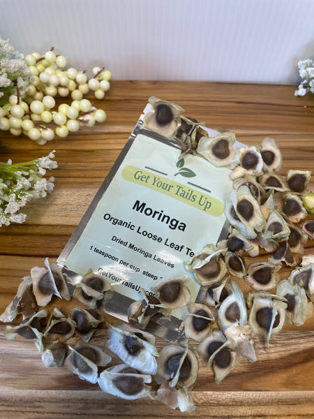 Moringa, Organic Moringa Seeds / Olefera Dried Seeds.