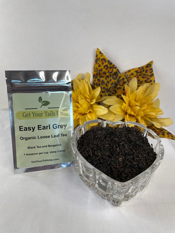 Easy Earl Grey, Organic Loose Leaf Tea