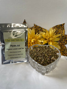 Hyssop, Organic Loose Leaf Tea