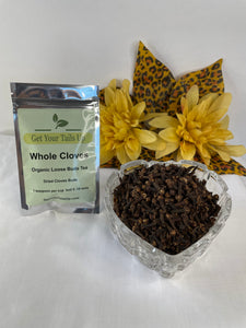 Whole Cloves, Organic Loose Buds Tea