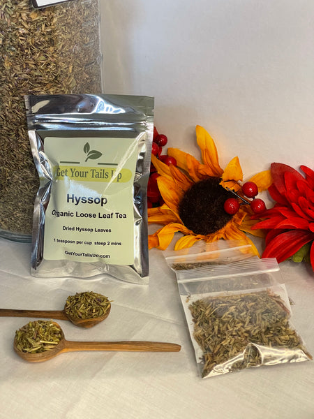 Hyssop, Organic Loose Leaf Tea