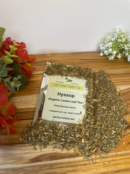 Hyssop, Organic Loose Leaf Tea