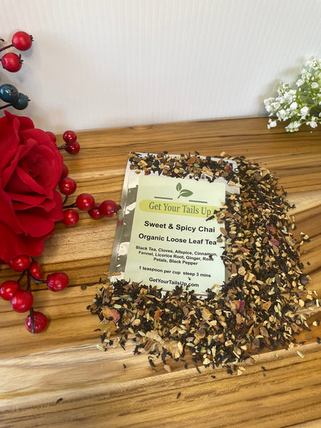 Sweet & Spicy Chai, Organic Loose Leaf Tea