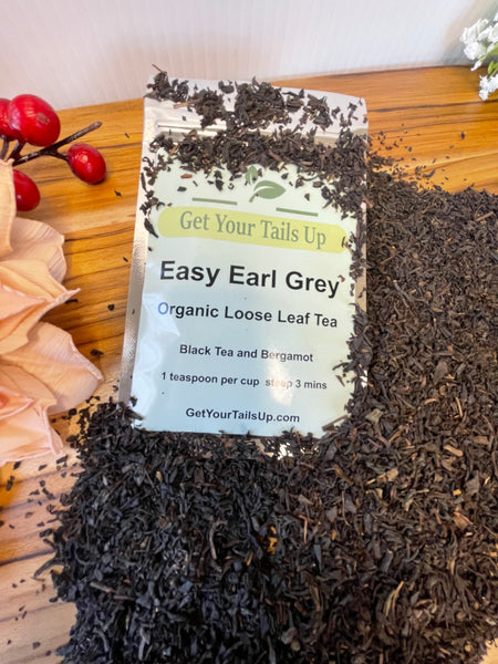 Easy Earl Grey, Organic Loose Leaf Tea