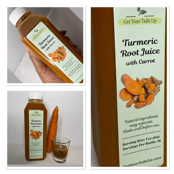 Turmeric Root Juice With Carrots 16oz