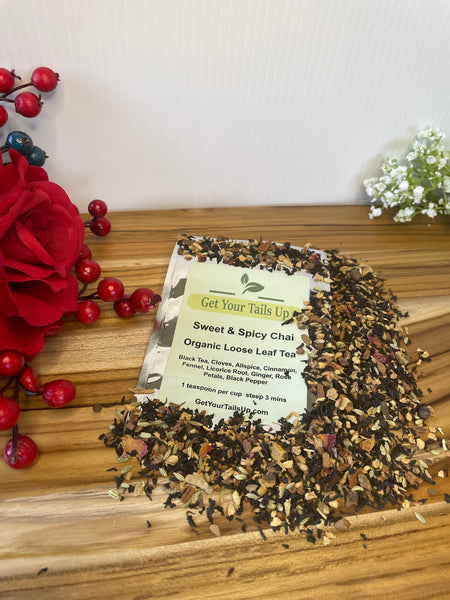 Sweet & Spicy Chai, Organic Loose Leaf Tea